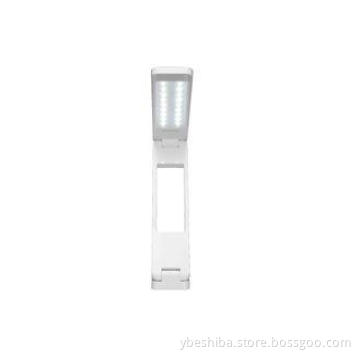 energy saving foldable rechargeable USB LED Desk Lamp Plast